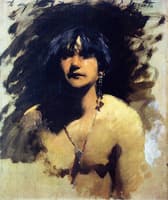 Head of a Young Woman
