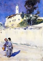 Landscape with Two Children