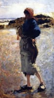 Study for 'Oyster Gatherers at Cancale'