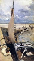 Low Tide at Cancale Harbor