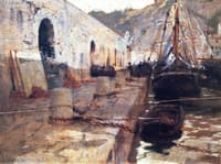 Boats in Harbor I