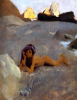 Nude Boy on Sands