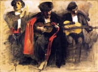 Study for Seated Musicians 'El Jaleo'