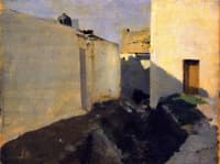 White Walls in Sunlight, Morocco