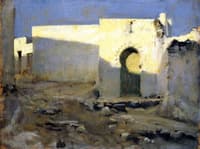 Moorish Buildings in Sunlight