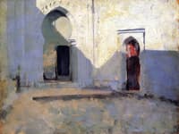 Entrance to a Mosque