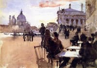 Café on the Riva degli Schiavoni, Venice