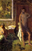 Man and Woman in an Interior