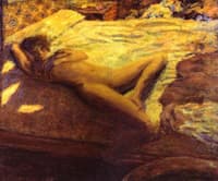 Woman Reclining on a Bed