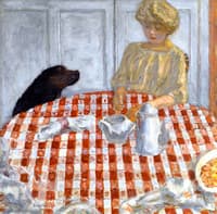 The Red-Checked Tablecloth