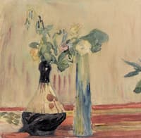Still Life with Flowers and Vases