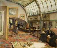 Studio of the painter at the Brandenburg Gate