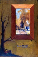 The Lover's Walk (in a painted frame)