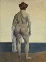 Baigneuse vue de dos