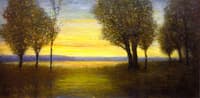 Sunset with Trees