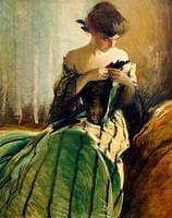 Study in Black and Green