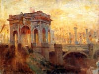Triumphal Arch at Prince's Bridge, Melbourne