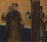 At the Milliner's