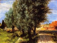 Building Site with Willows