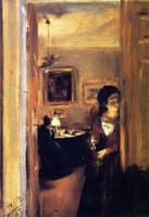 Living Room with the Artist's Sister