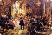 The Flute Concert at Sanssouci (sketch)