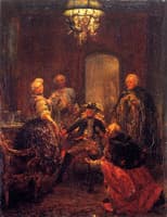 Frederick the Great and the Dancer Barbarina