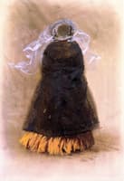 Lady with Hat and Veil, Viewed from Behind