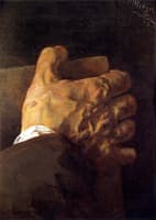 Hand Holding a Book