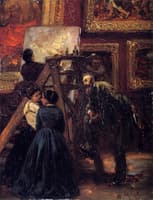 At the Louvre