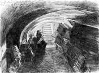 Vault beneath Garrison Church in Berlin