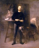The Sculptor Louis-Henri Devillez in His Studio