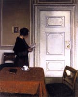 Interior with a Woman Reading