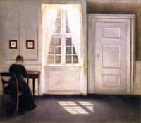 Interior from Strandgade with Sunlight on the Floor