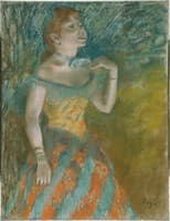 Singer in Green