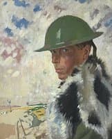 Self Portrait in Helmet