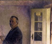 Self-Portrait. The Cottage Spurveskjul