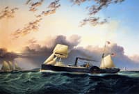 The Steam and Sail Ship