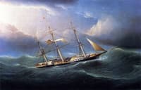 Clipper in a Gale
