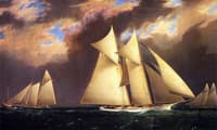 The First America's Cup Race, August 8, 1870