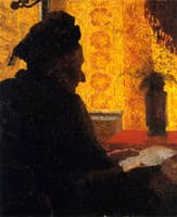 Grandmother Michaud in Silhouette