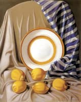 Still Life with Lemons and Plate