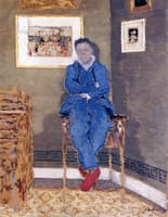 Félix Vallotton in His Studio