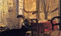 Madame Vuillard Reading the Newspaper