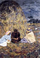 Panel for Prince Emmanuel Bibesco: The Haystack