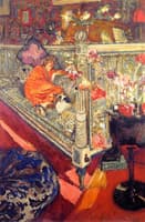 Yvonne Printemps on the Sofa