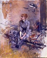 Portrait Of Madame Gabrielle Rejane