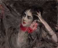 Princes Radziwill with Red Ribbon