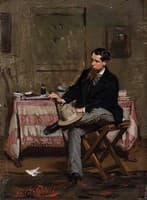 The Painter Vincenzo Cabianca