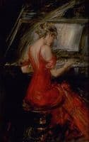 The Woman in Red