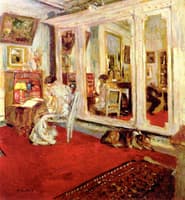 The Hessels in Their Dressing Room